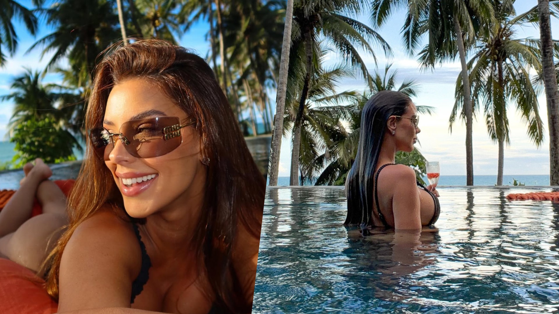 Ivy Moraes posa de bíquini e arranca elogios na web: 'Que paraíso'