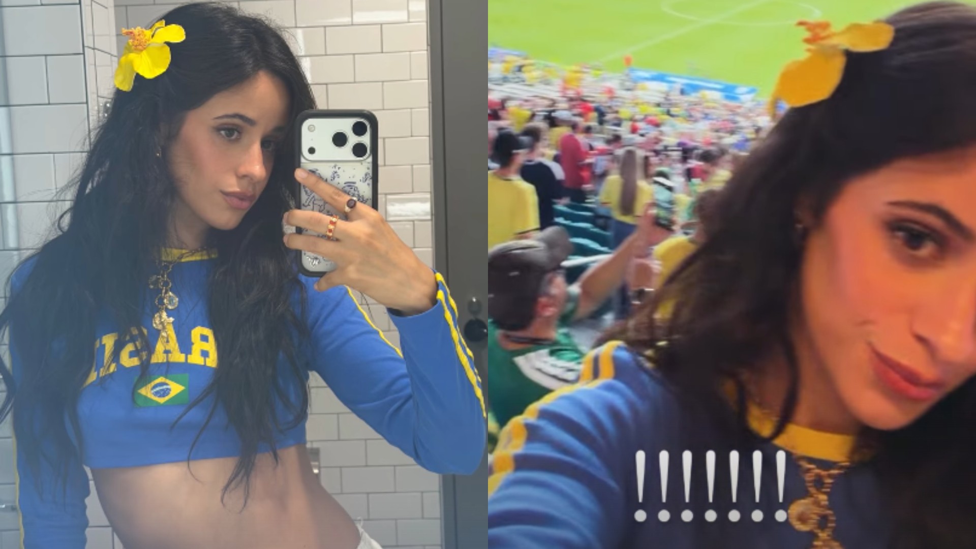 Camila Cabello declara torcida para o Brasil na Copa do Mundo de 2026