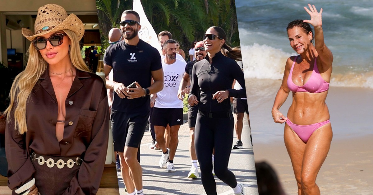 Feriado de Tiradentes leva famosos para praias pelo Brasil