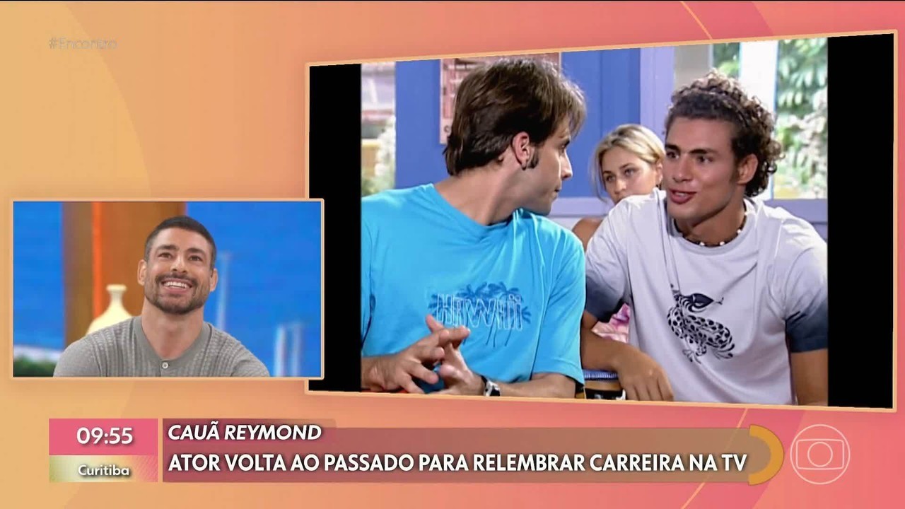 Cauã Reymond relembra conversa com Carlos Alberto Riccelli, o César na 1ª versão de Vale Tudo: 'Calçar seus sapatos'