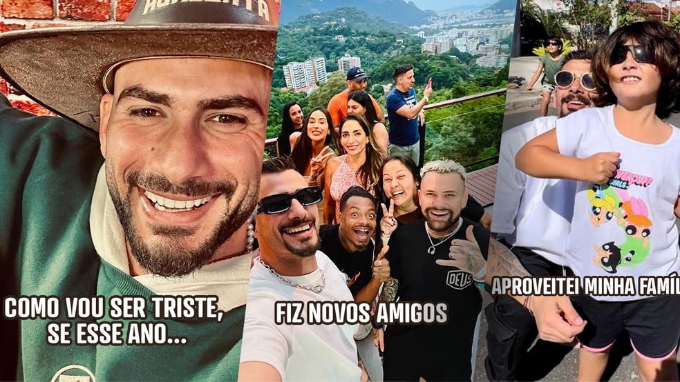 Nizam viveu um 2024 intenso, aproveitando momentos com família e amigos — Foto: Reprodução/Instagram