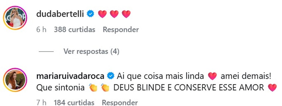 Famosos reagem a novo clipe de Ana Castela e Z Felipe  Foto: Instagram