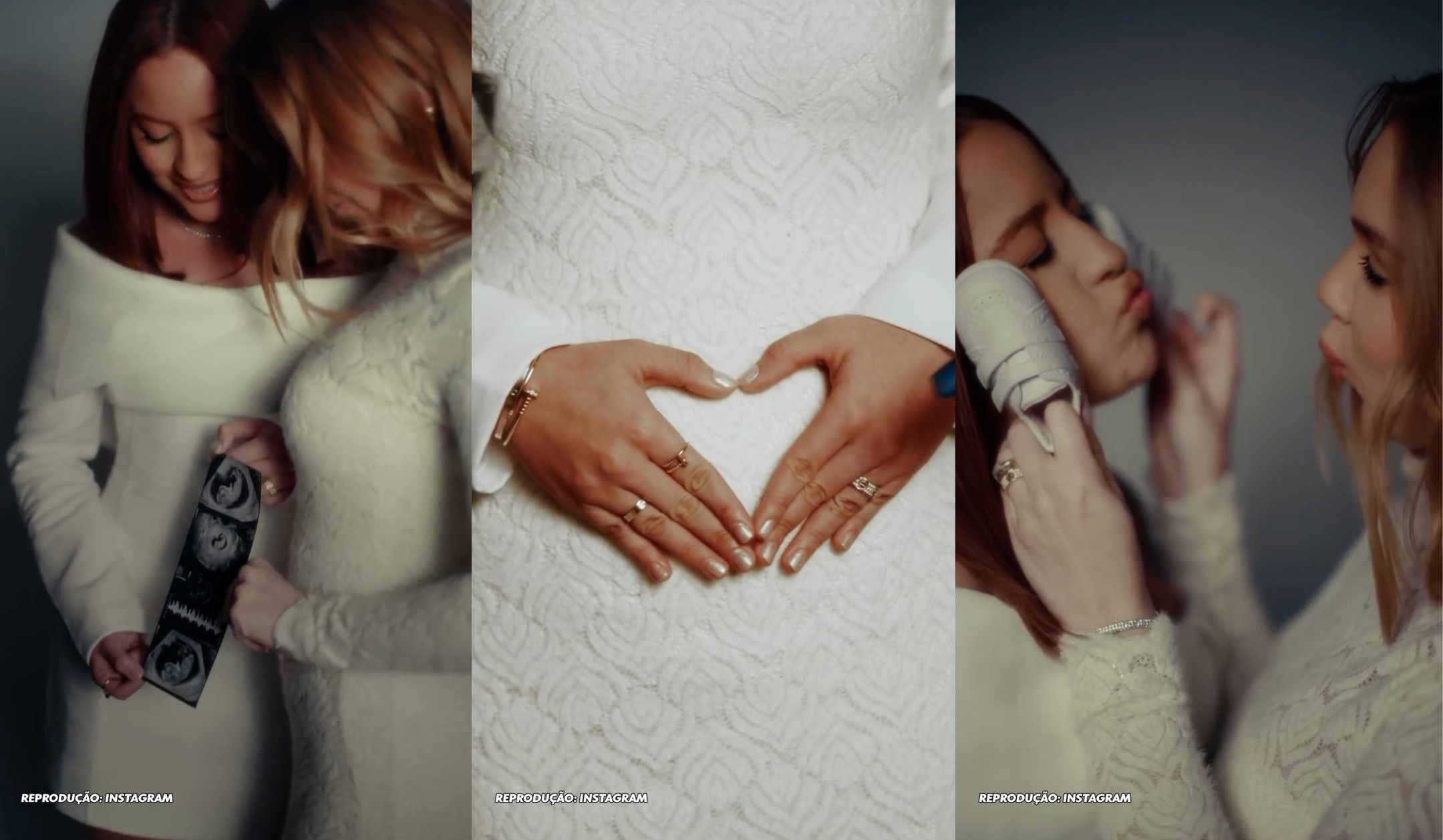 Mari Fernandez e Júlia Ribeiro anunciam que estão esperando um bebê: 'Nosso maior sonho está a caminho'