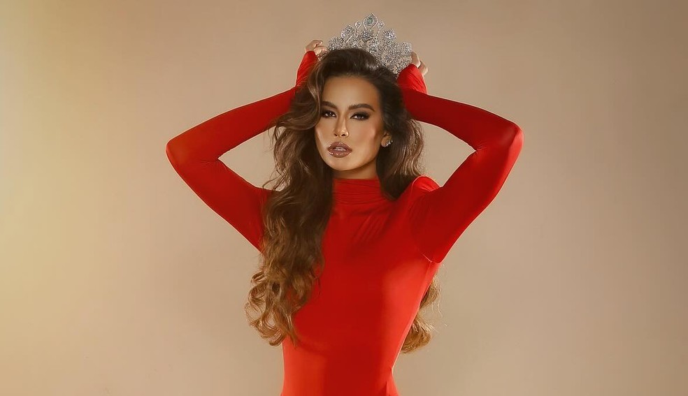 Miss Universo 2023: Mari Brechane desfila de arara-azul - 17/11