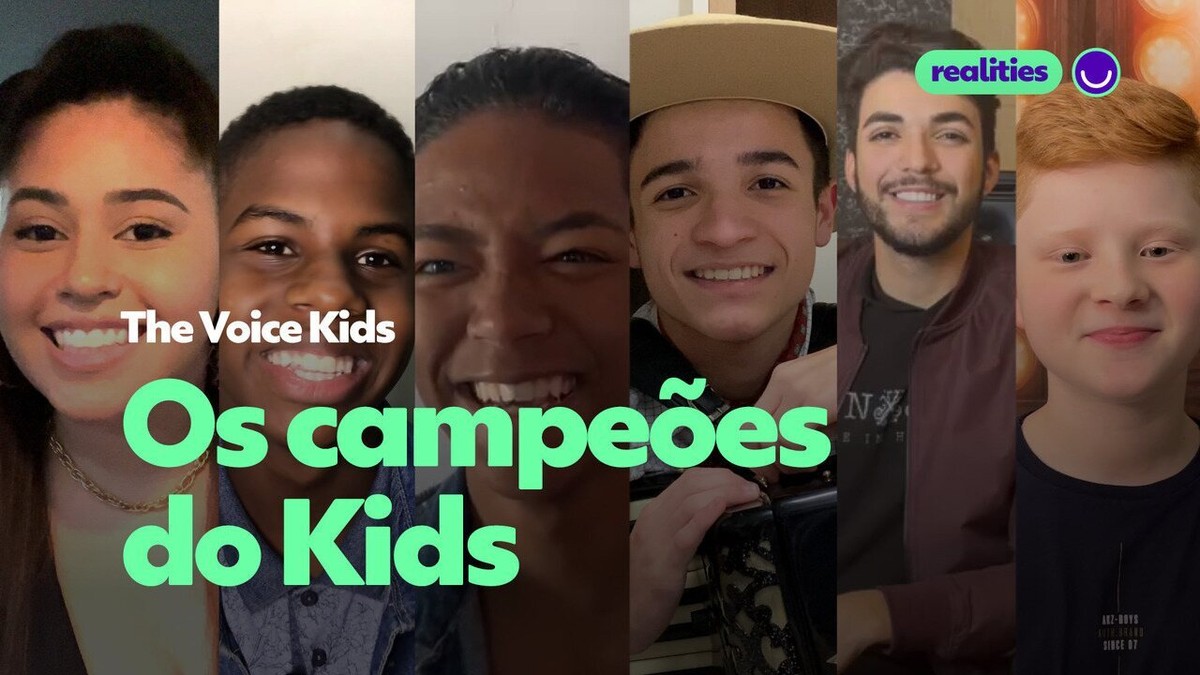 Quem ganhou o 'The Voice Kids'? Relembre todos os campeões do reality