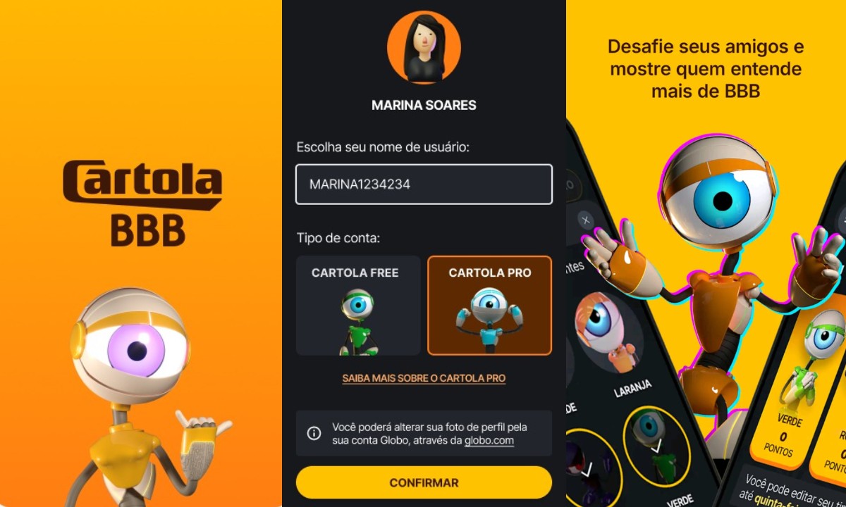 Cartola BBB liberado: veja como se cadastrar no fantasy game do reality
