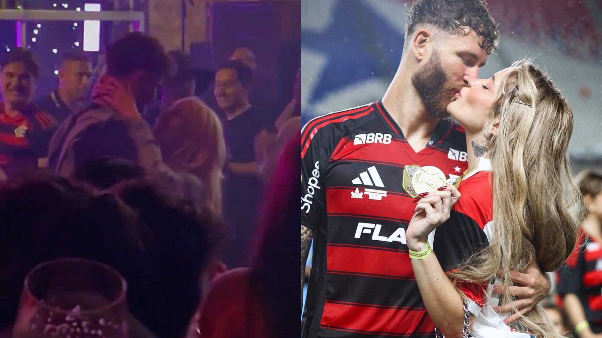 Se reconciliaram? Léo Pereira dá beijão em Karoline Lima e fãs reagem: 'O homem tava sofrendo de amor!'