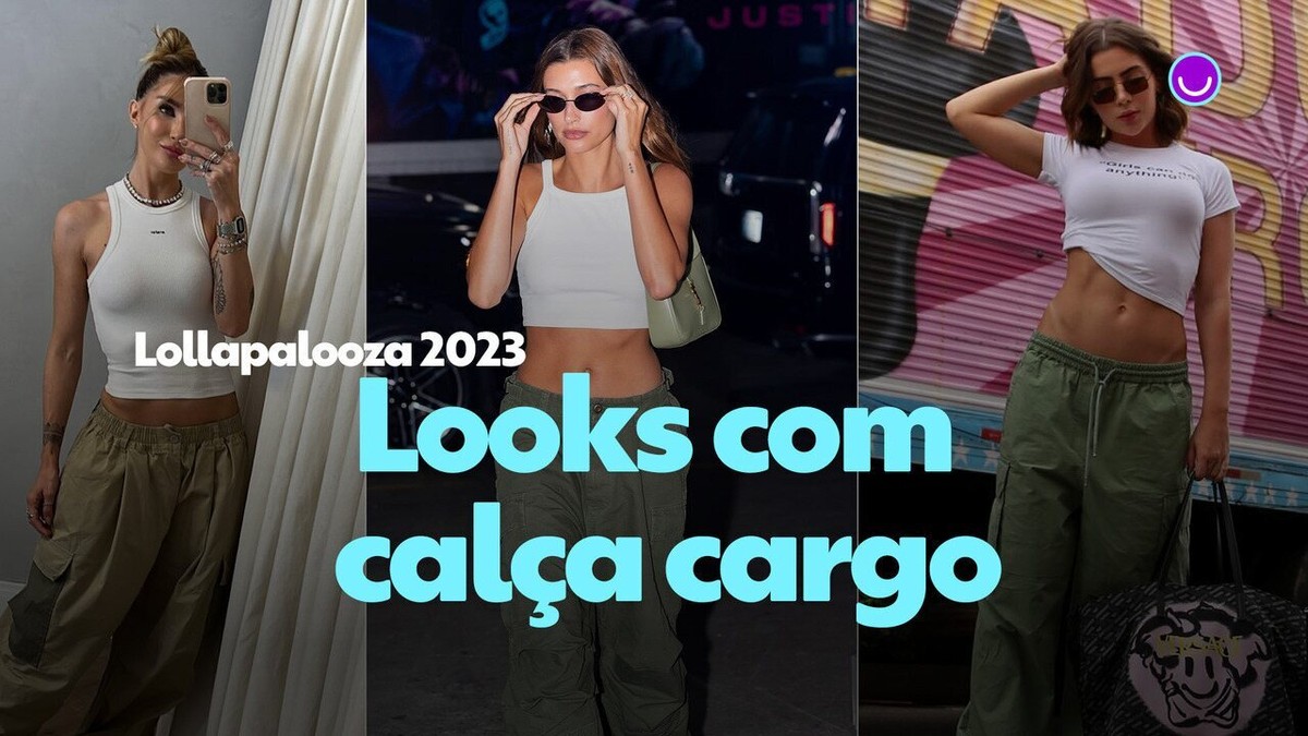 Coachella 2023: do all jeans à calça cargo, essas são as trends de moda das  famosas que você vai querer usar