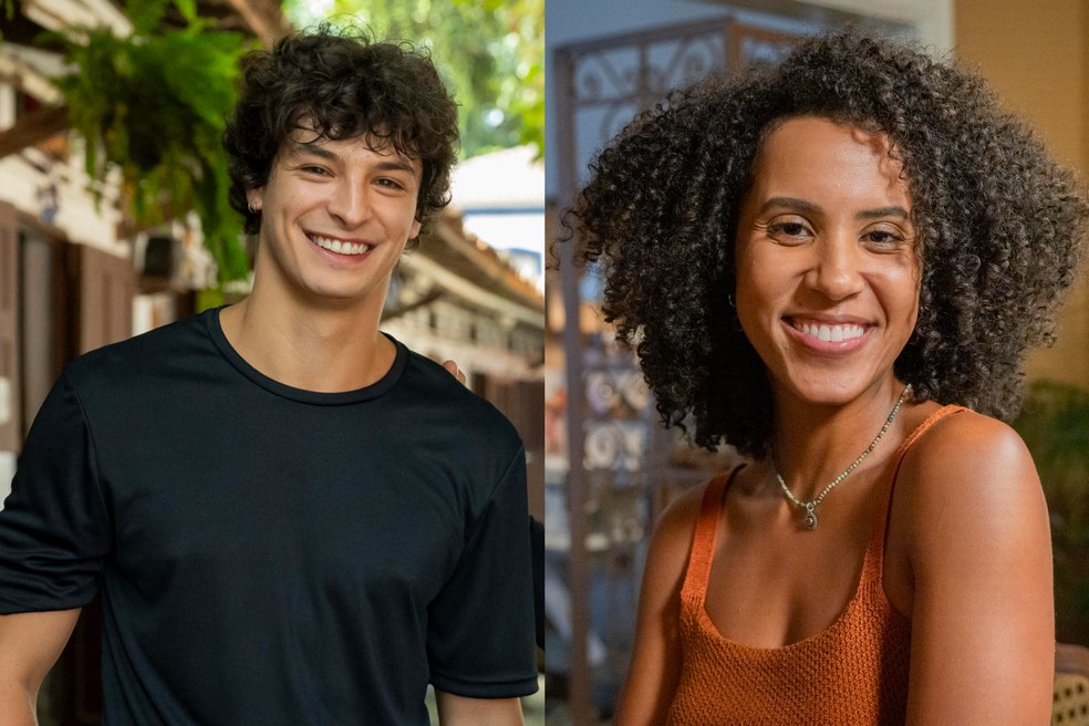 Ramille e Pedro Waddington em Vale Tudo — Foto: Reprodução/TV Globo