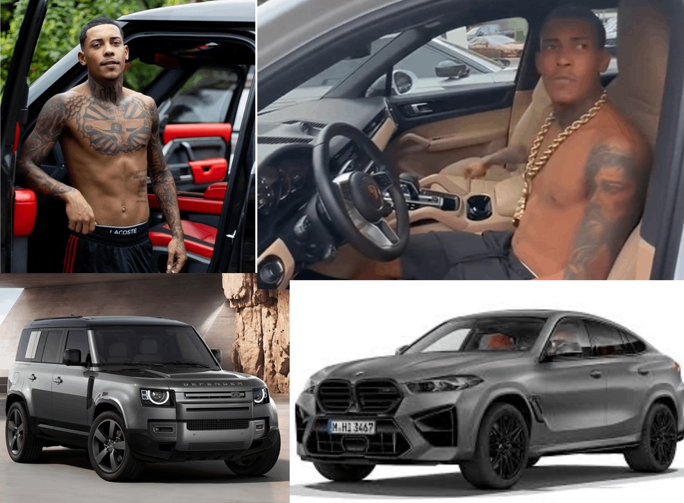 Poze do Rodo e seus carros — Foto: Reprodução/Redes sociais