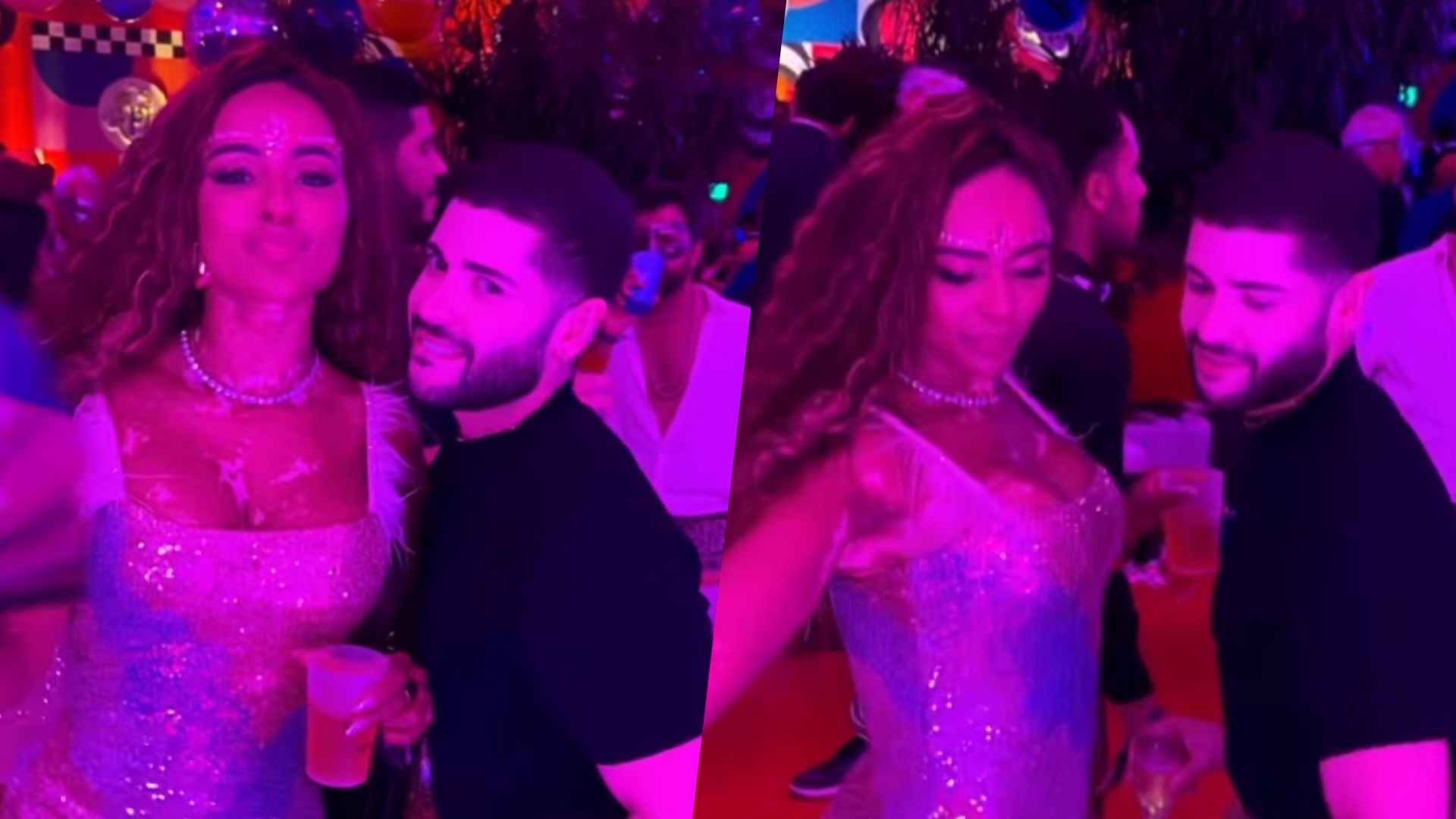 Marcelo, do BBB 26, curte festa com Natalia Deodato em saideira do Carnaval no Rio