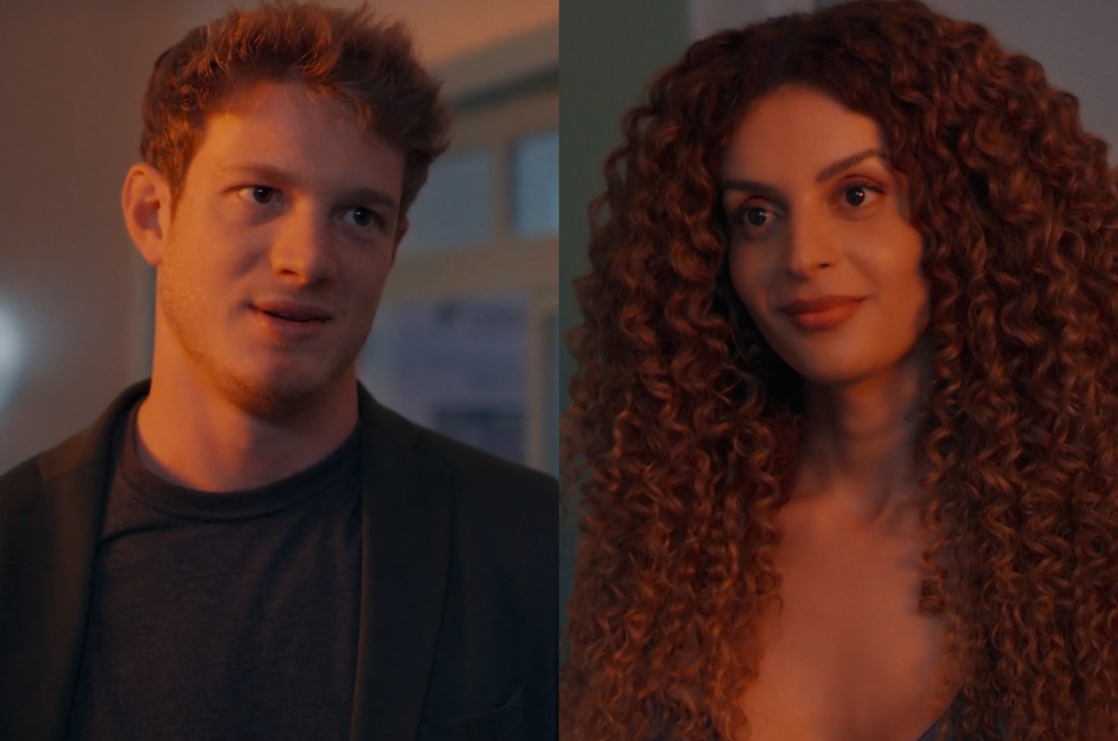 Três Graças: Leonardo pede Viviane em namoro