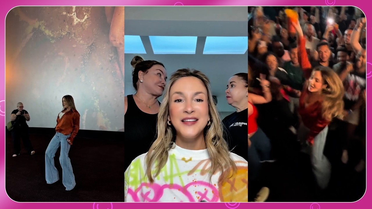 Claudia Leitte refaz vídeo viral com reação de convidados de programa ao ouvir seu nome