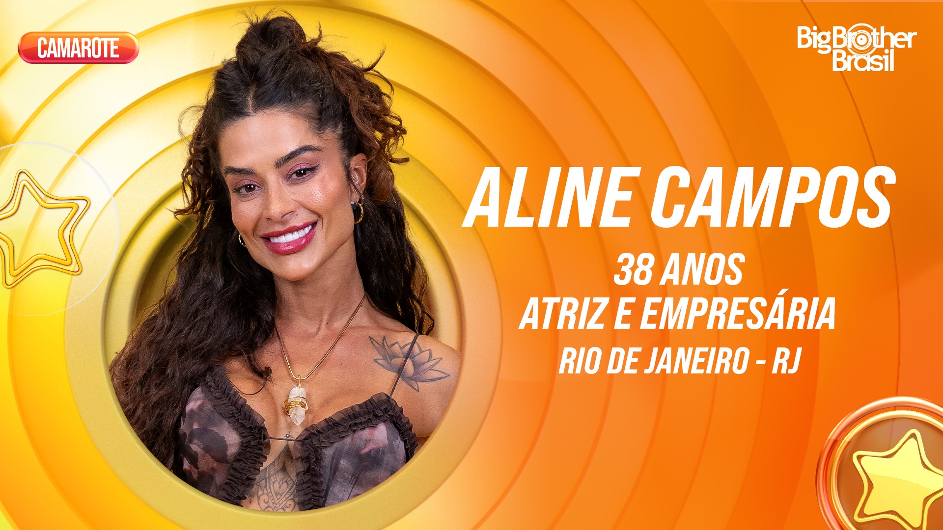Quem é Aline Campos, do BBB 26? Atriz e empresária é participante do reality