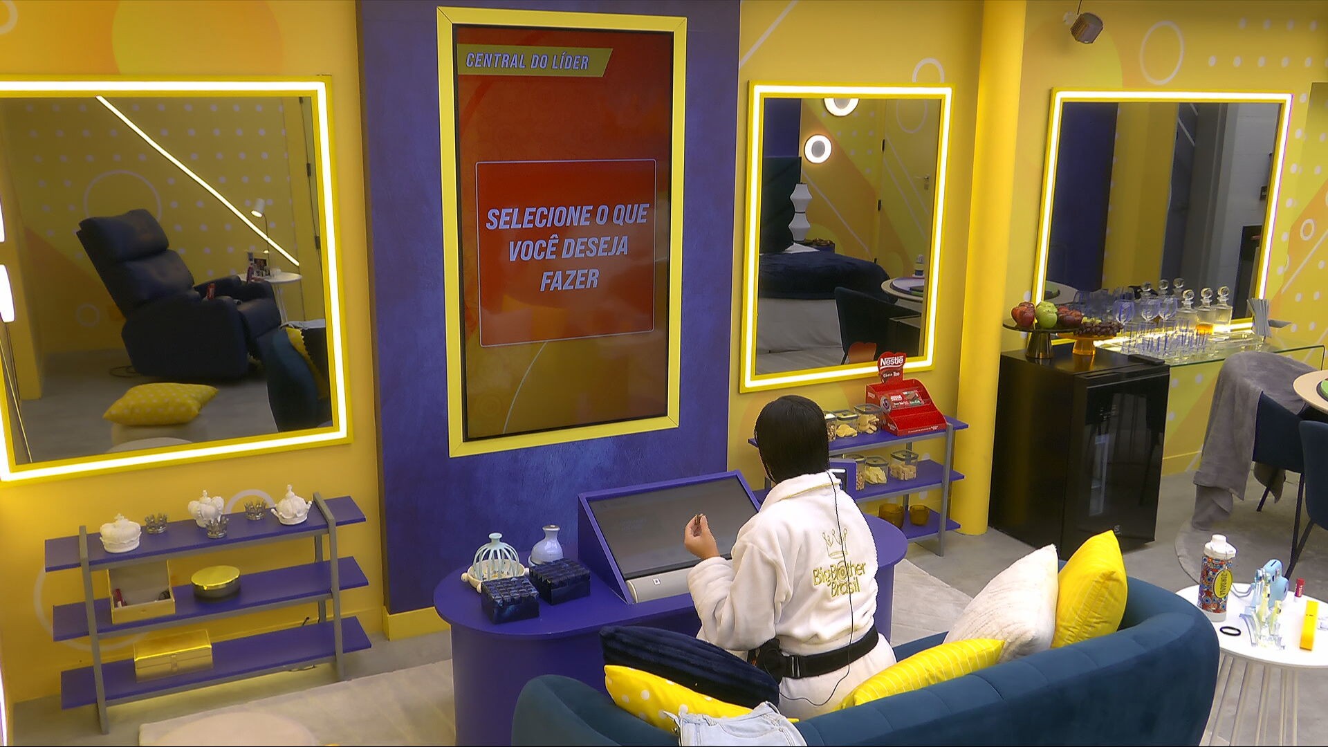 Jordana aciona Toque de Despertar do Líder durante a madrugada