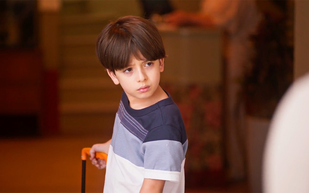 Igor entrega que não é filho de Hudson em Dona de Mim — Foto: Globo