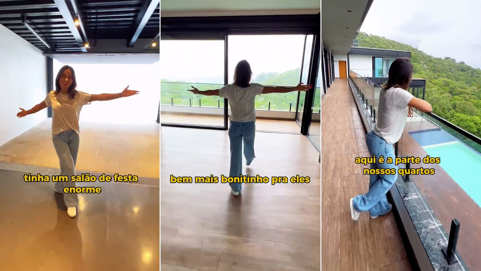 Maíra Cardi mostra mansão que comprou de Neymar Jr: 'Novo lar da família' — Foto: Reprodução/Instagram