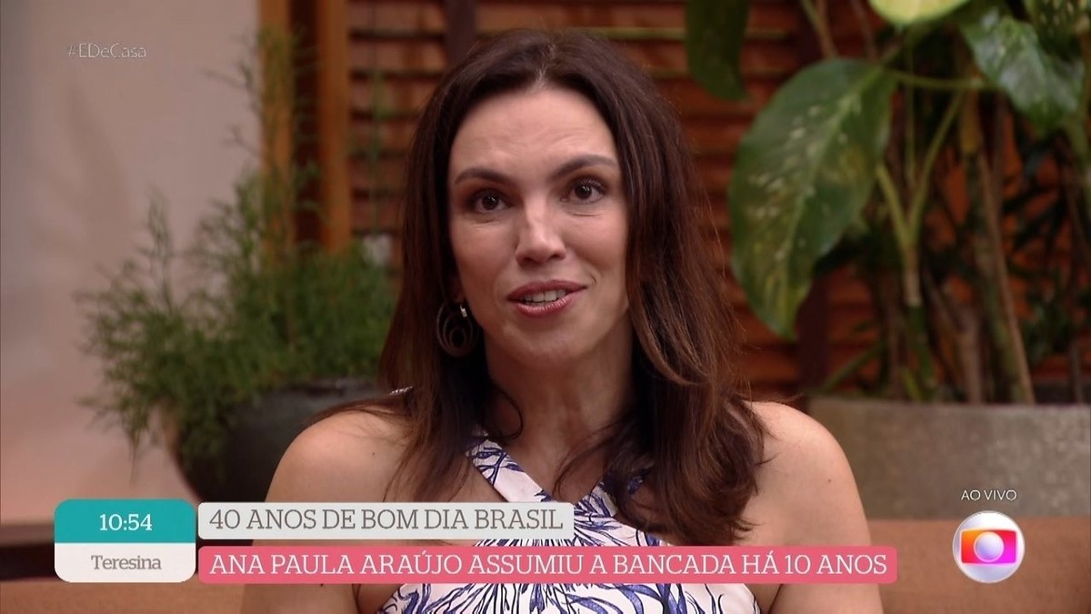 Ana Paula Araújo na supermanhã