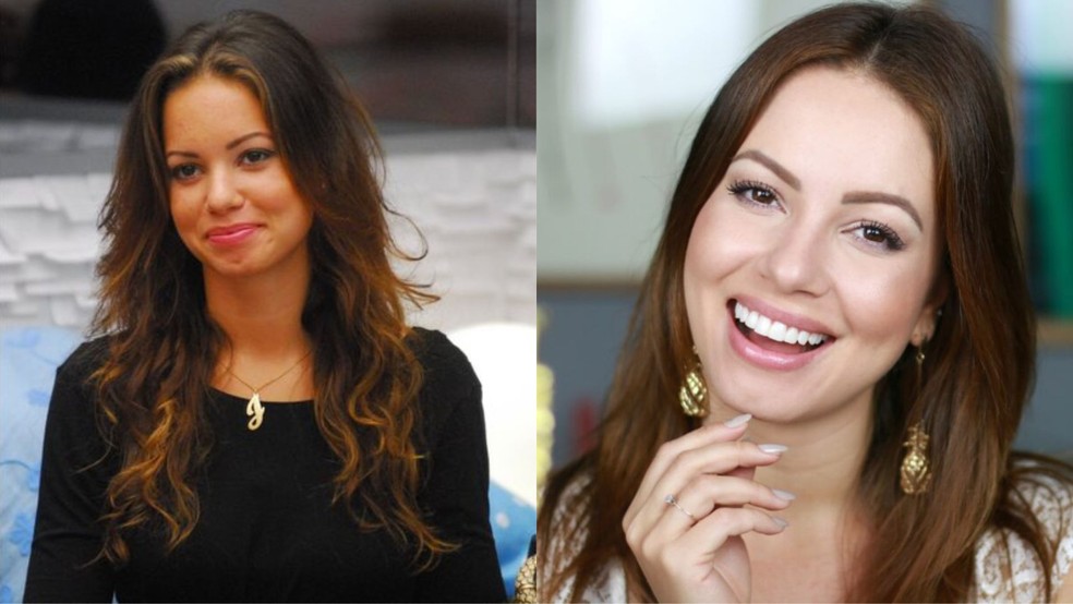 Ju Góes: confira o antes e depois — Foto: Globo/Reprodução Instagram