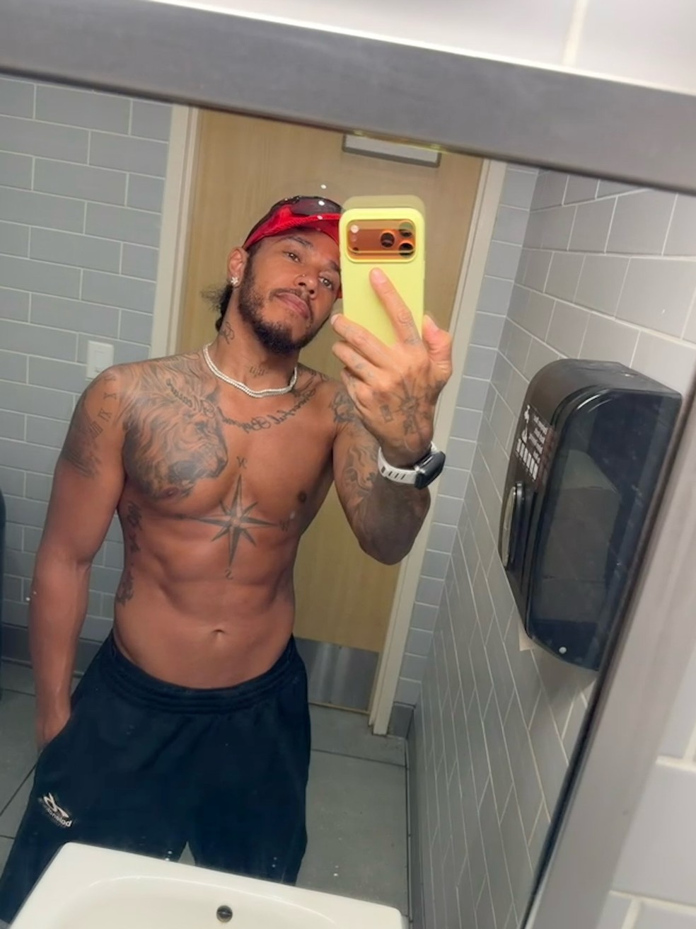 Lewis Hamilton — Foto: Reprodução/Instagram