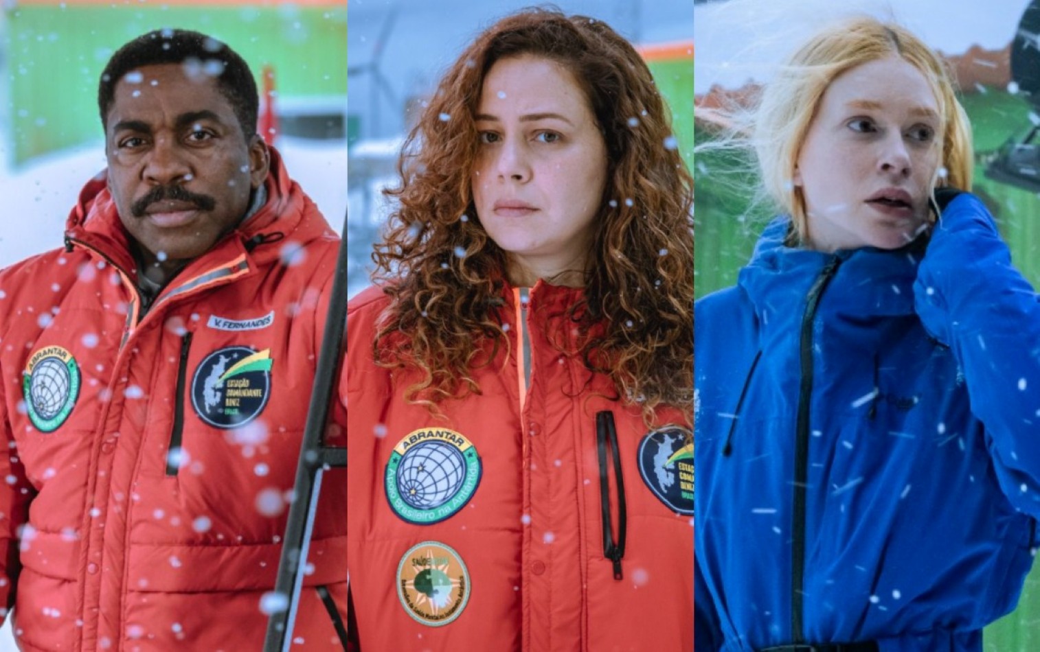 'Antártida': Lázaro Ramos, Leandra Leal e Marina Ruy Barbosa vão estrelar filme com thriller psicológico