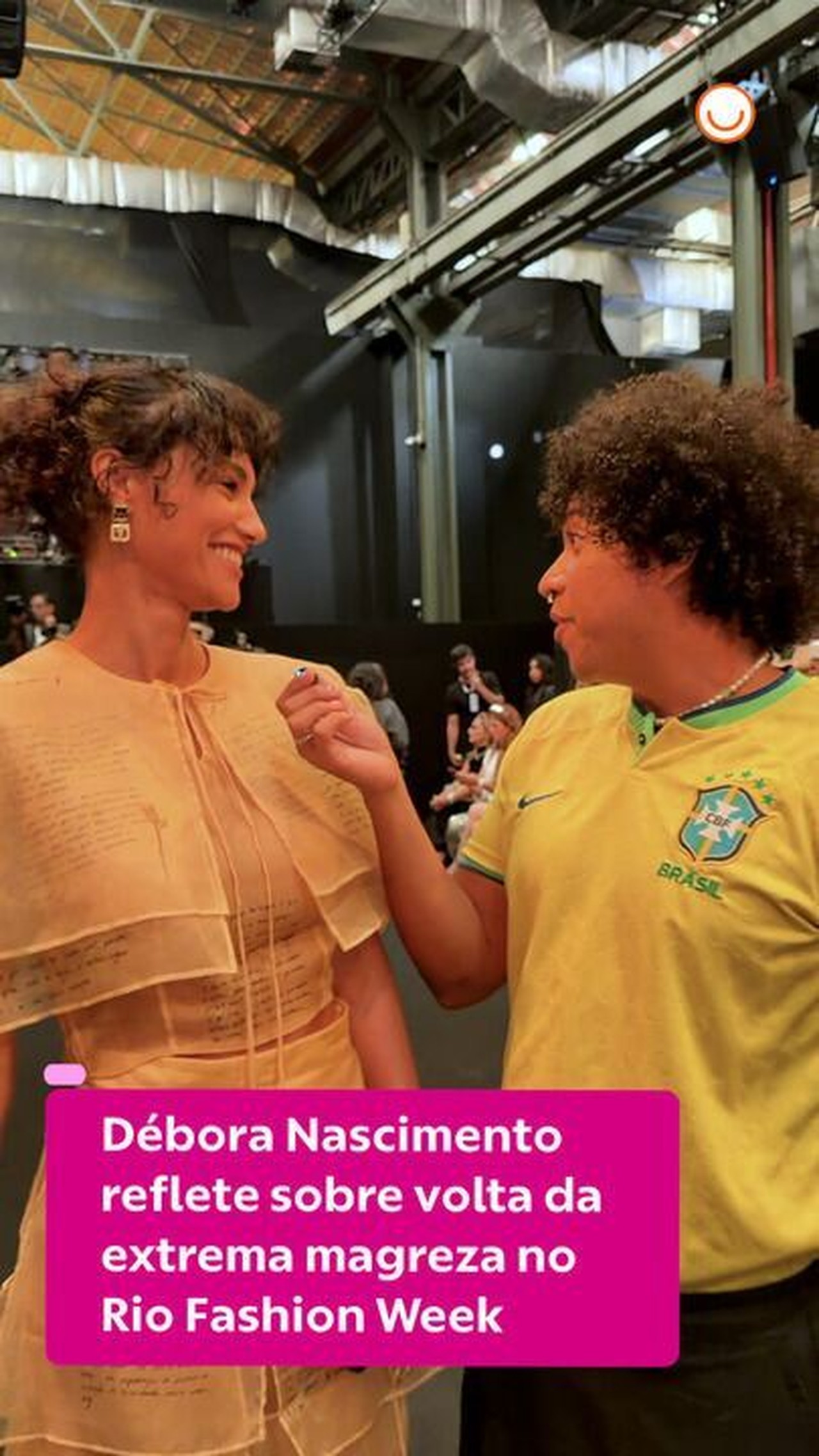 Débora Nascimento relembra anorexia e reflete sobre volta da extrema magreza no Rio Fashion Week: 'Preocupante'