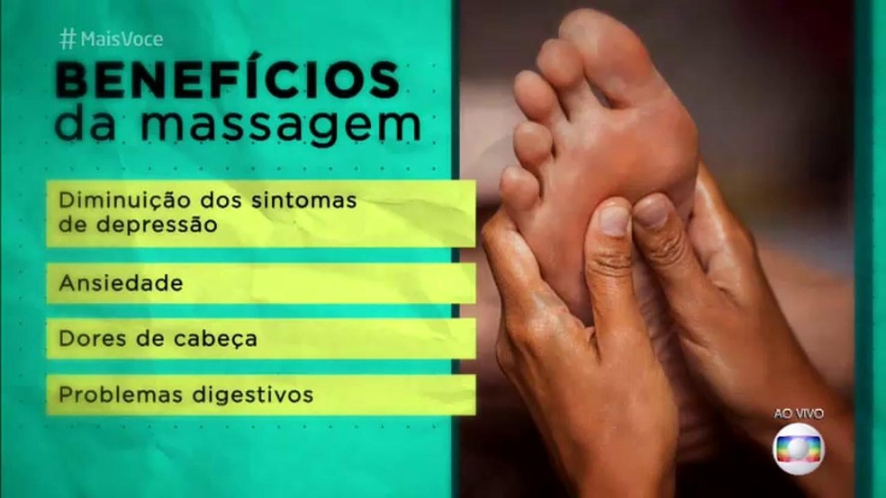 Reflexologia ajuda a identificar problemas de saude fisica e mental alem de falar sobre a personalidade Mais Voce gshow