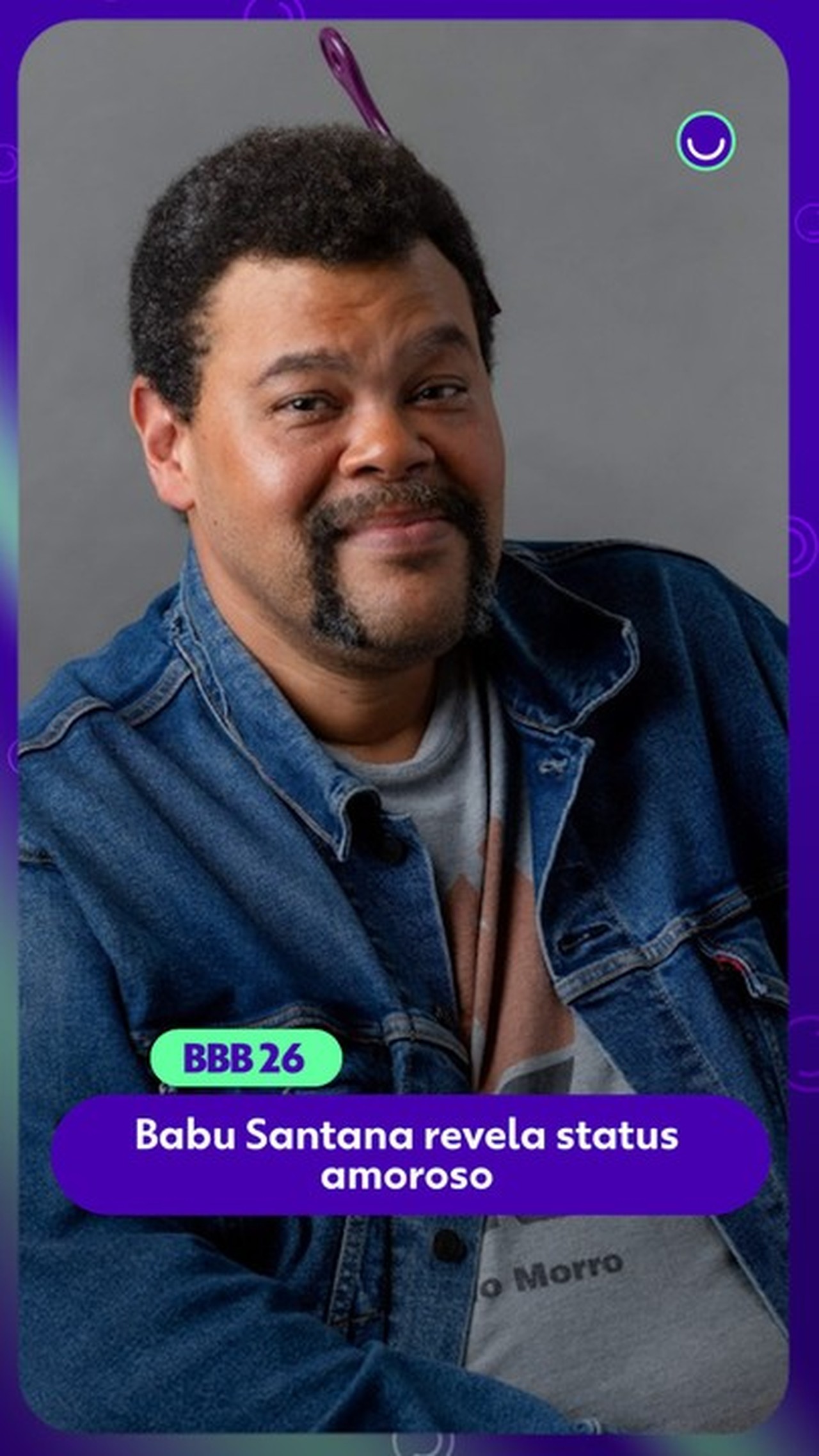 Babu Santana revela status amoroso e fala sobre romance 'não resolvido' fora do BBB 26