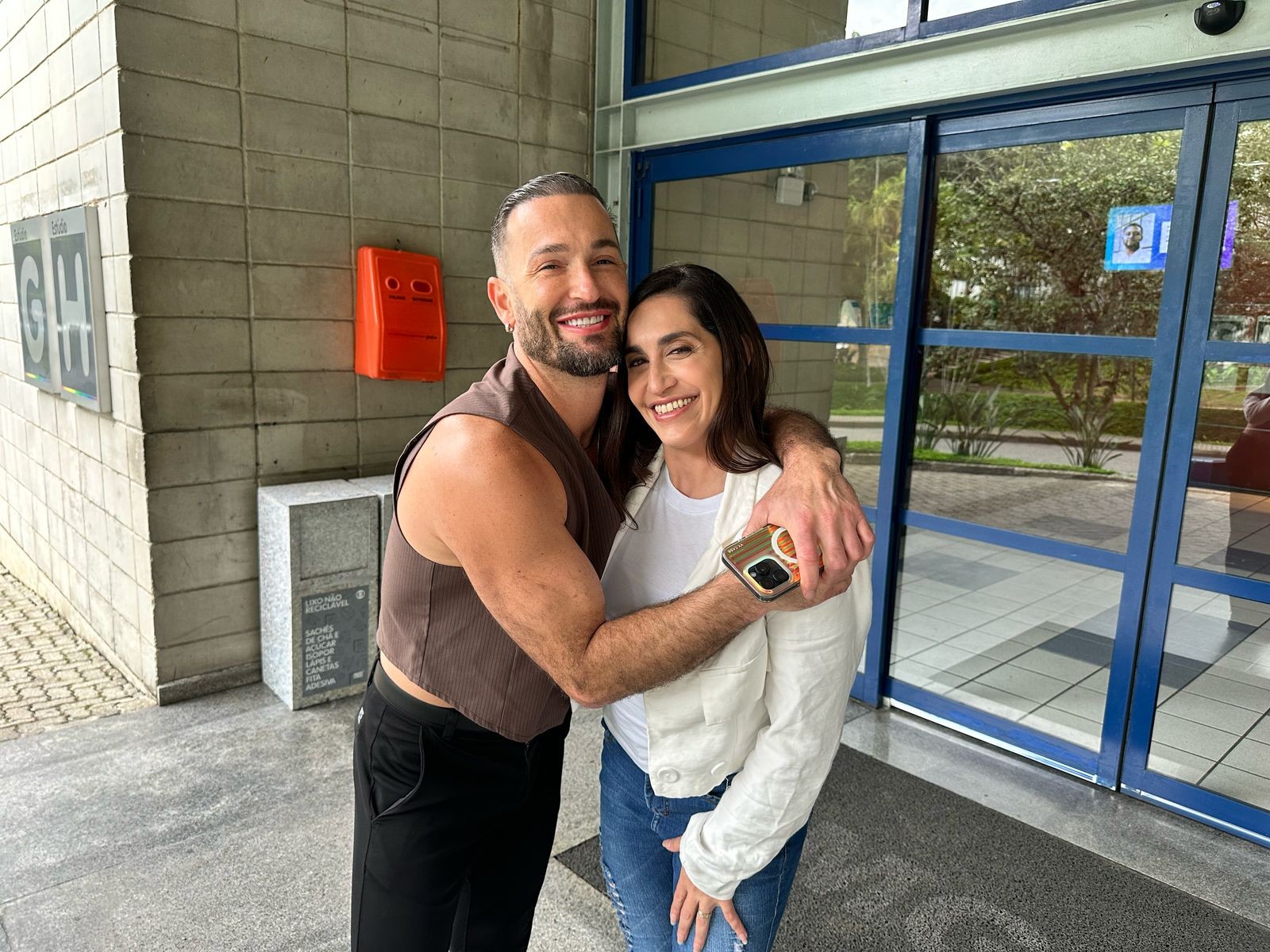 Diego Hypolito fala sobre flerte com Gil do Vigor nos bastidores da Final do BBB 25: 'Será que rola hoje?'