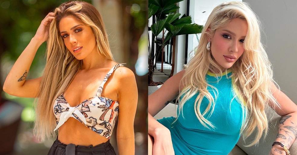 Antes e depois de Karoline Lima — Foto: Instagram
