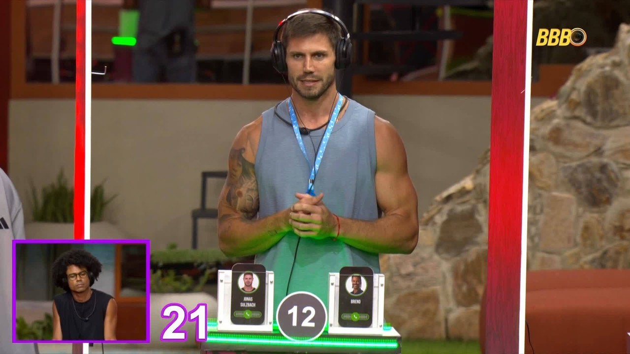 Jonas Sulzbach aponta Breno como maior traidor da casa do BBB 26 no Sincerão Linha Direta