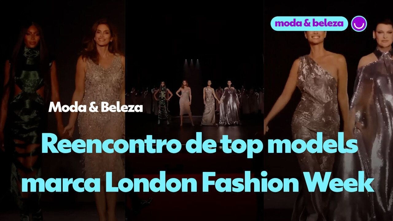 Looks glamourosos e reencontro de top models marcam evento de abertura ...