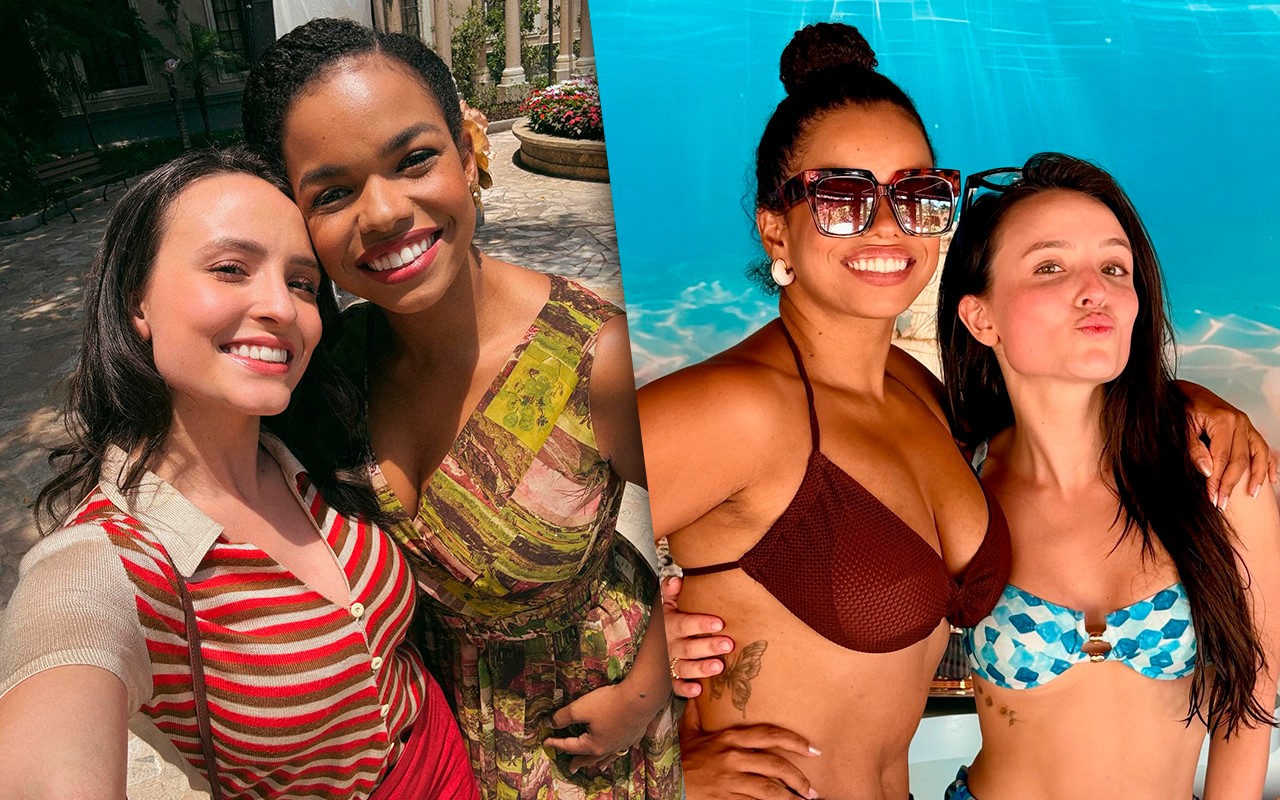 Larissa Manoela fala da relação com Jeniffer Nascimento fora de cena: 'Muito amigas na vida real'