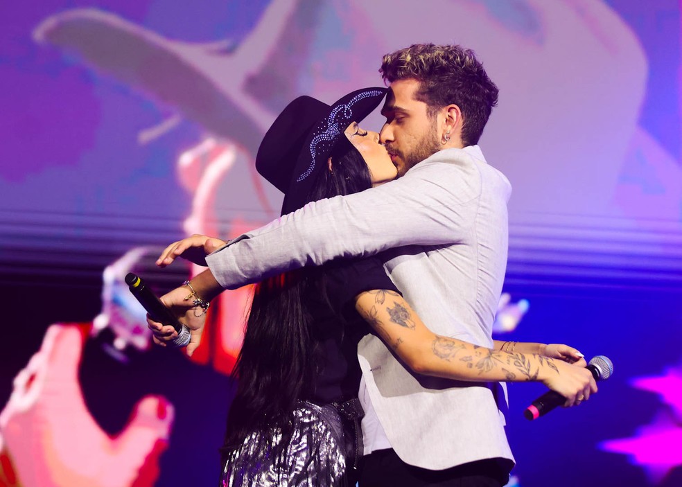 Ana Castela e Gustavo Mioto — Foto: Brazil News