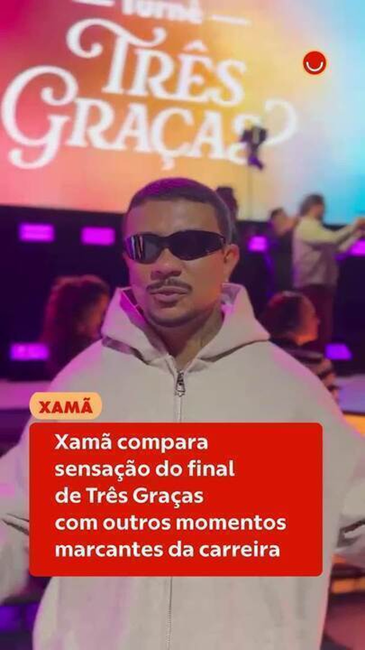 Xamã se despede do Bagdá de Três Graças com álbum de fotos dos bastidores