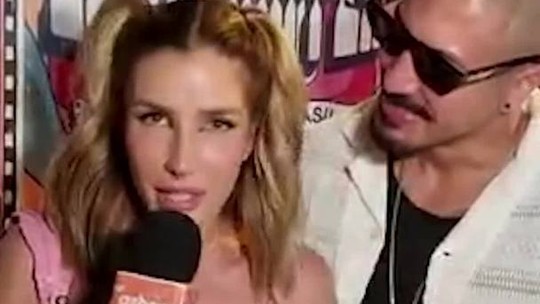 Aline Gotschalg e Fernando Medeiros celebram a cura do câncer dela e falam sobre construção de casa nova - Programa: Gshow - Lollapalooza Exclusivo 