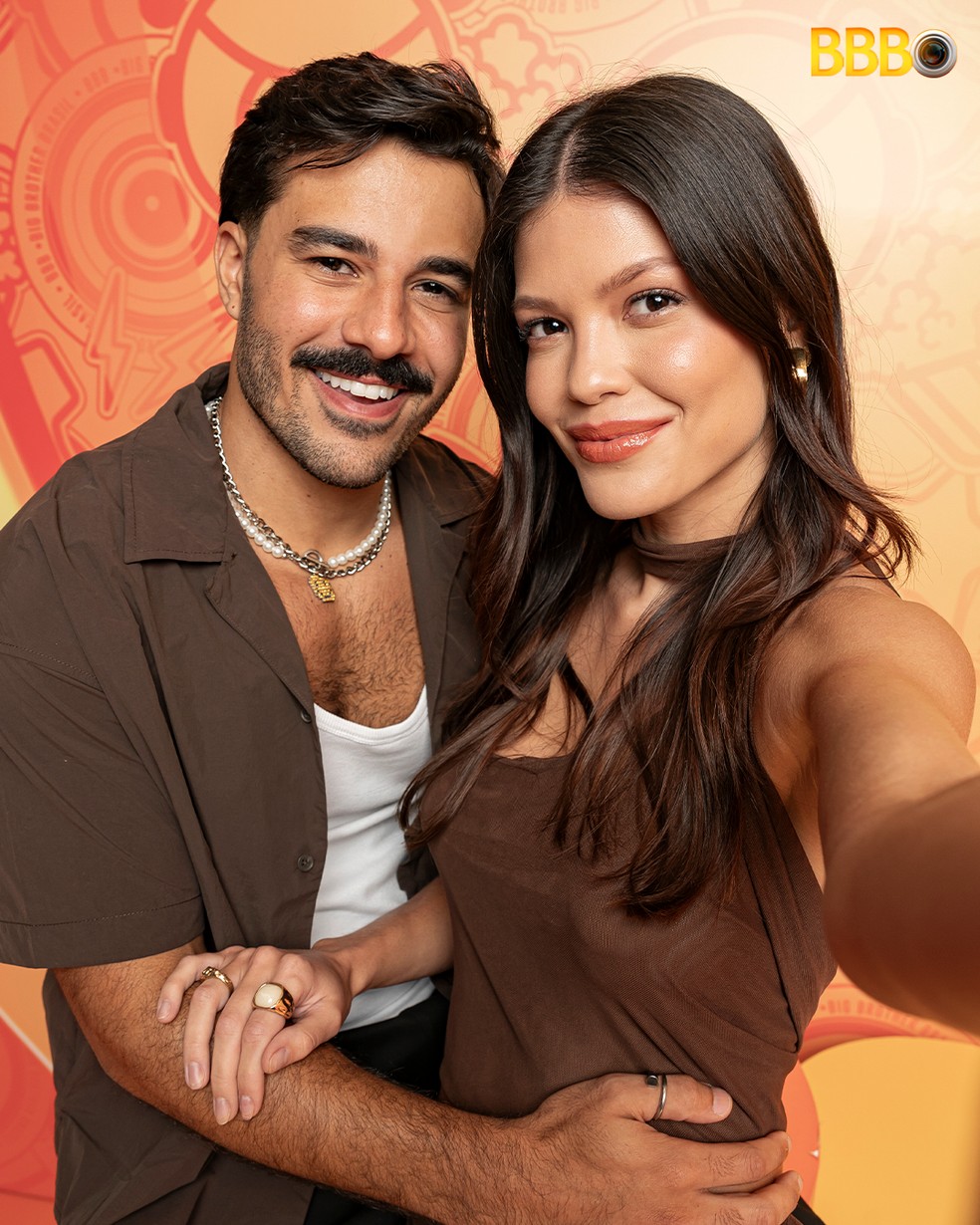 Vitória Strada e Mateus são amigos — Foto: gshow