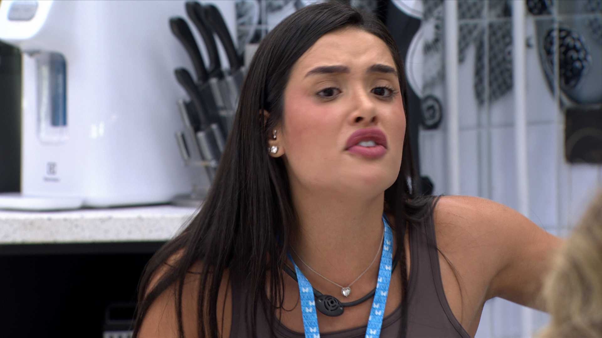 Jordana e Samira discutem e trocam farpas sobre articulação de Líder no BBB 26: 'Teu jogo foi sujo'