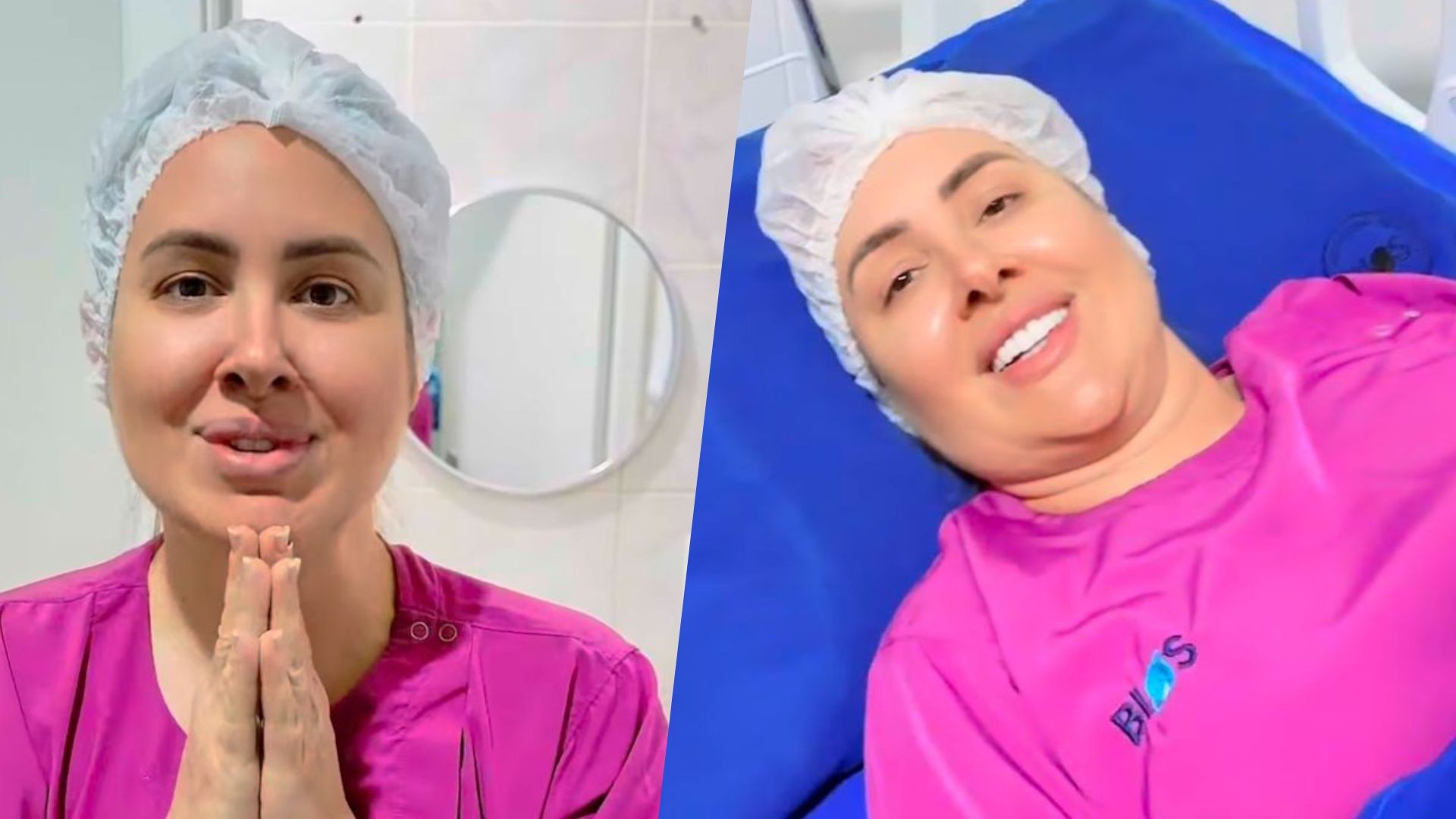 Grávida por fertilização in vitro, Patrícia Leitte mostra processo de transferência de embriões