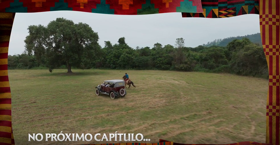 Mirinho provoca acidente contra Tonho — Foto: Reprodução/TV Globo