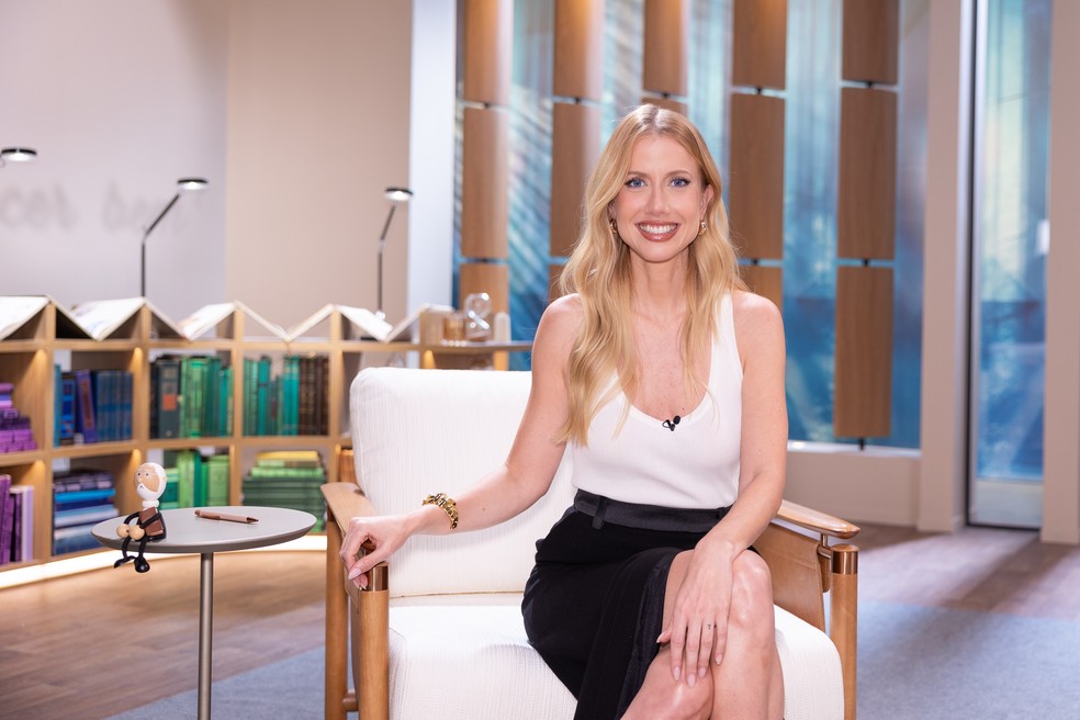 Gabriela Prioli vai receber dois convidados a cada segunda-feira às 21h45 no GNT — Foto: Reprodução/GNT