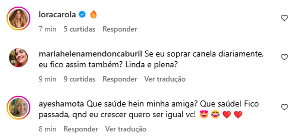 Fãs rasgam elogios para Giovanna Antonelli — Foto: Instagram