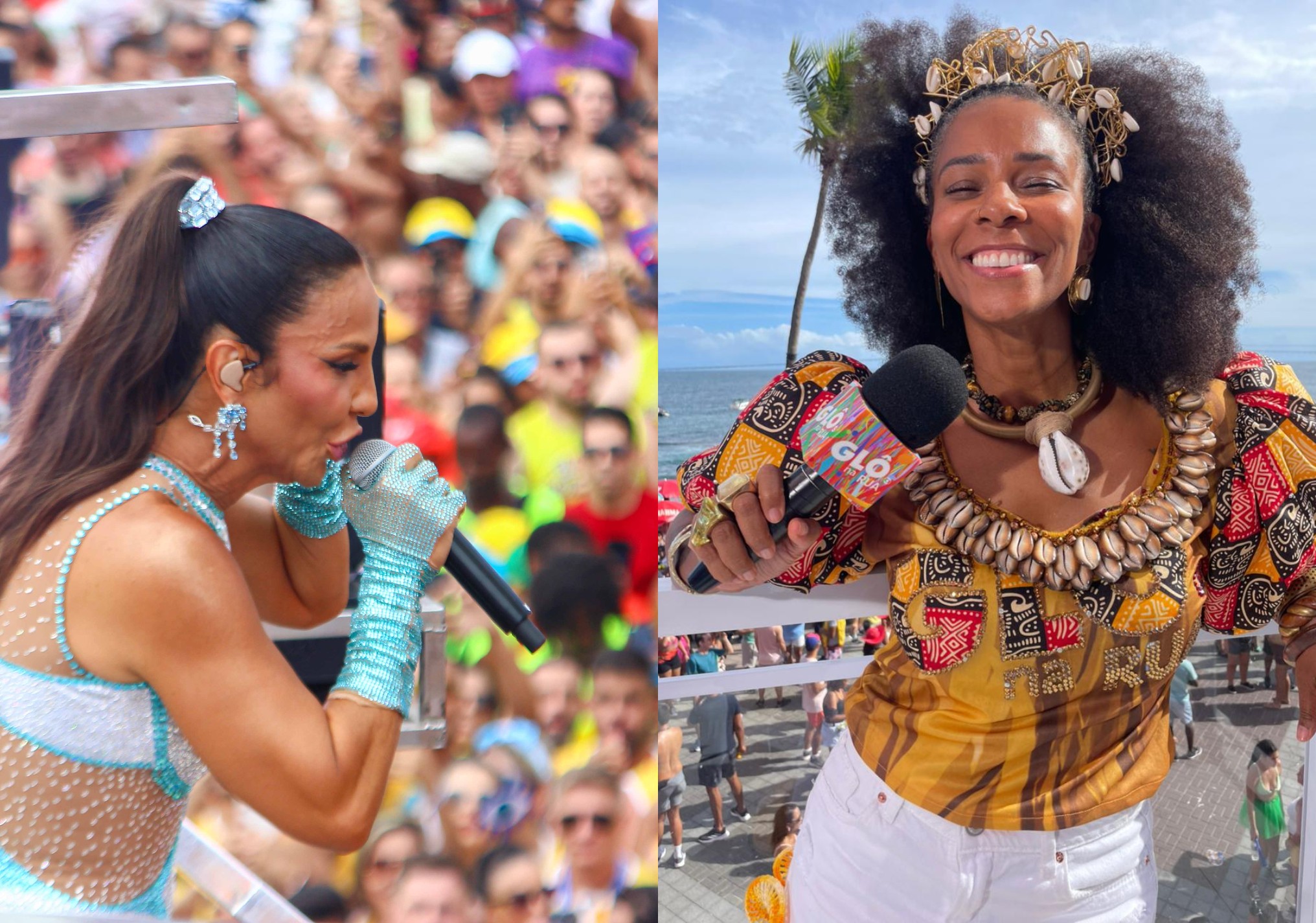 No meio do trio elétrico, Ivete Sangalo revela que Rita Batista foi 'musa inspiradora' de hit