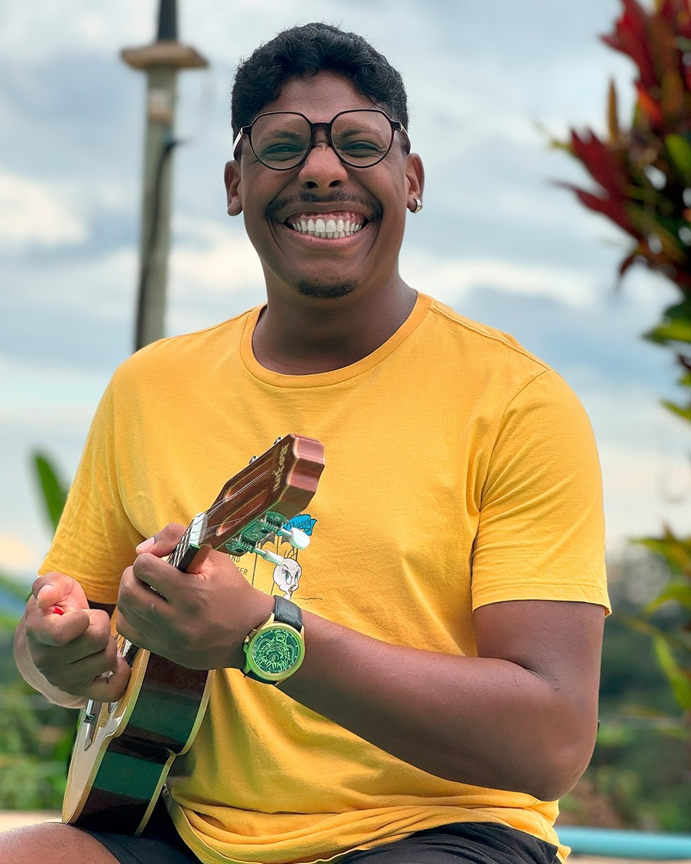 Arthur Belmonte é candidato do Pagode do Estrelas da Casa — Foto: Reprodução/Instagram