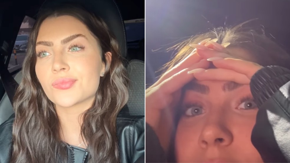 Jade Picon conta que bateu o carro — Foto: Reprodução/Instagram