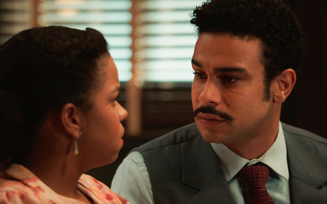 Êta Mundo Melhor!: Lourival pede uma chance a Dita e eles se beijam