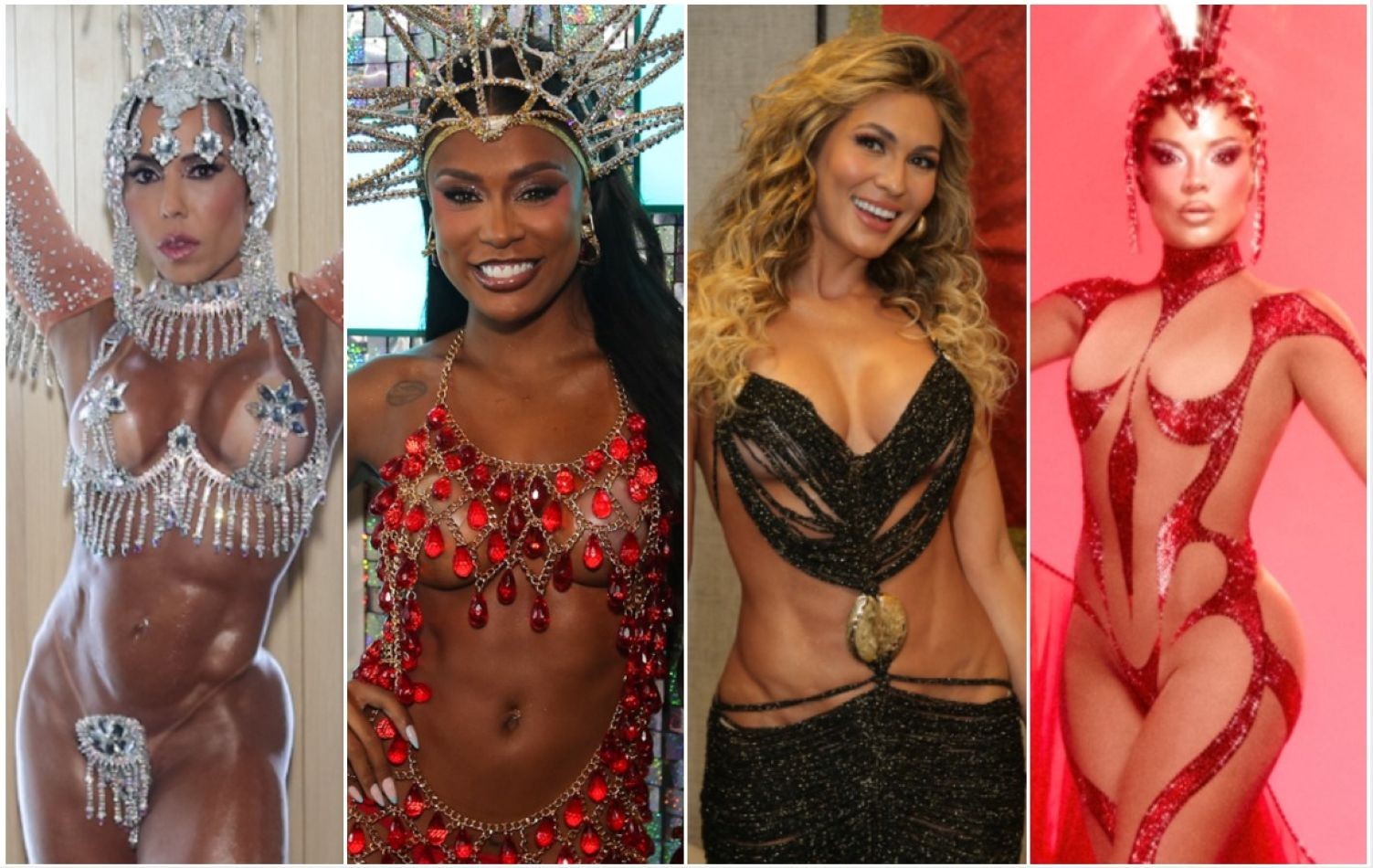 Salgueiro monta camarim de luxo pra time de musas: 'Prosecco, lounge descanso e make'