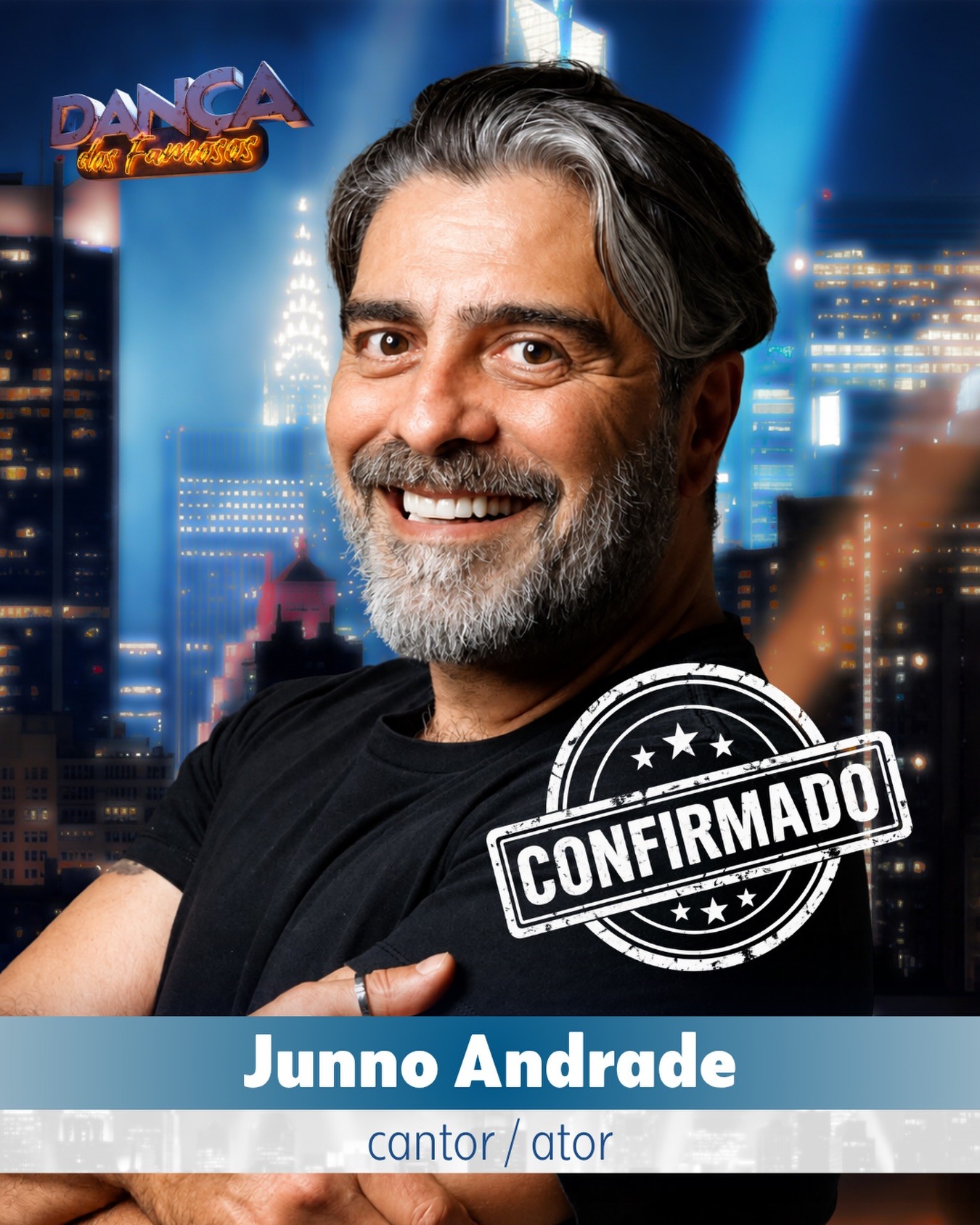 Junno Andrade brilha no elenco do Dança dos Famosos 2026
