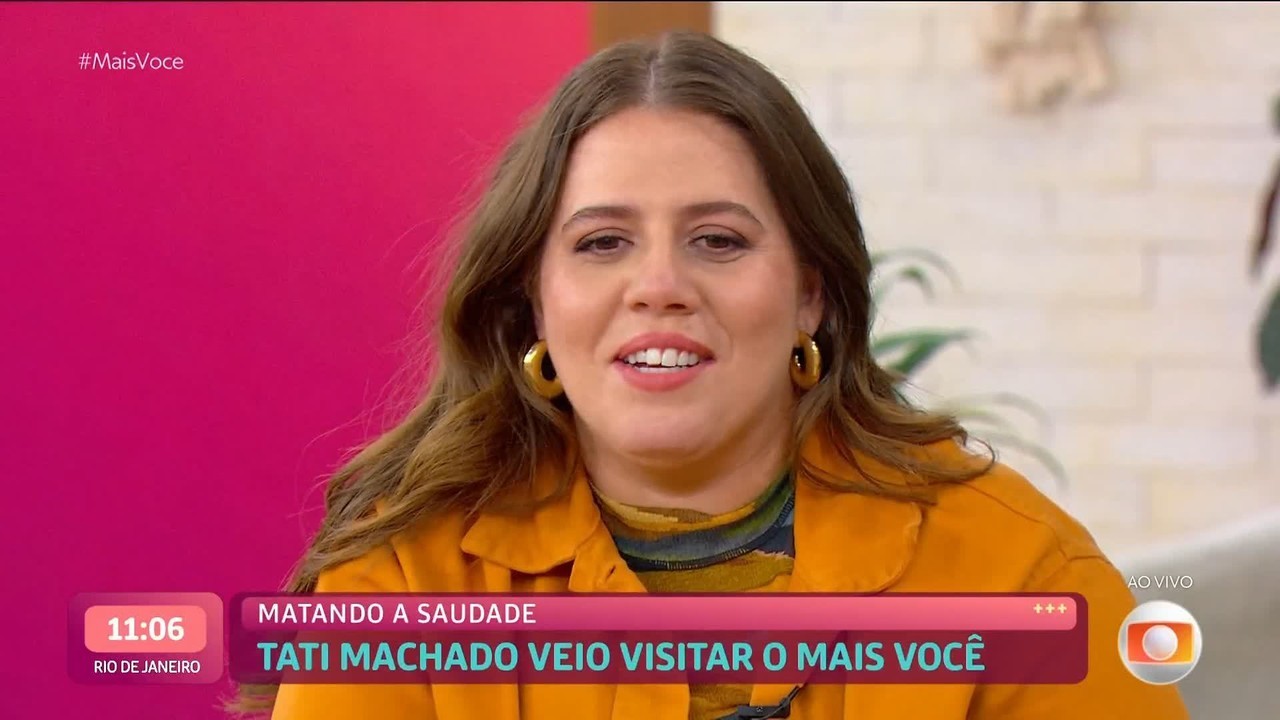 Tati Machado explica por que não pode voltar a trabalhar até setembro ...