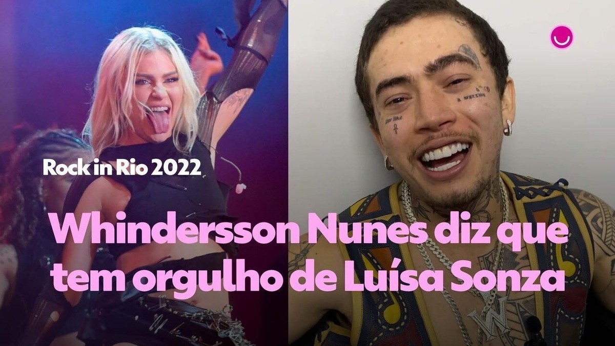 Whindersson Nunes Curte Show De Luísa Sonza No Rock In Rio E Comenta Senti Orgulho Rock In